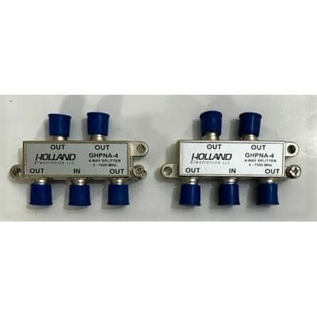 Holland Electronics 4-Way Splitter GHPNA-4, Low Port Isolation
