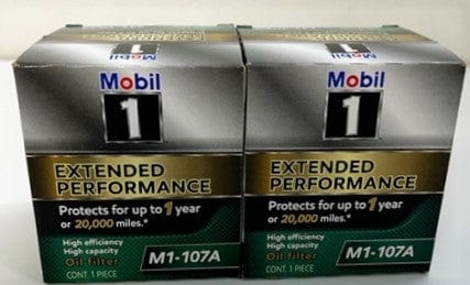 Mobile 1 Extended Performance M1-107A Oil Filter 2-Pack