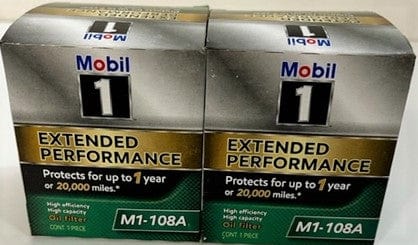 Mobile 1 Extended Performance M1-108A Oil Filter 2-Pack
