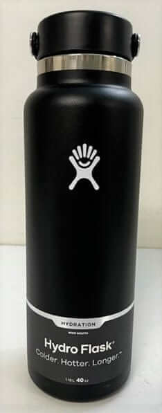 Hydro Flask 40 oz Wide Mouth with Flex Cap 40 oz / Black