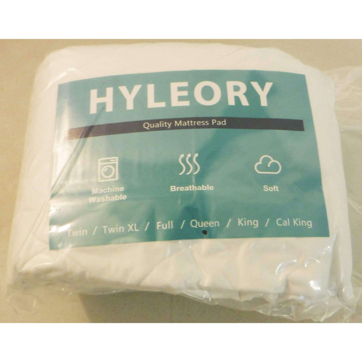 Hyleory Queen Mattress Pad, White