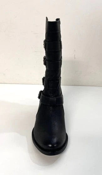 Not Rated Women's On Fleek Faux Leather Mid-Calf Boot, NRLB0232-001 Black, Sz 7 7 / Black
