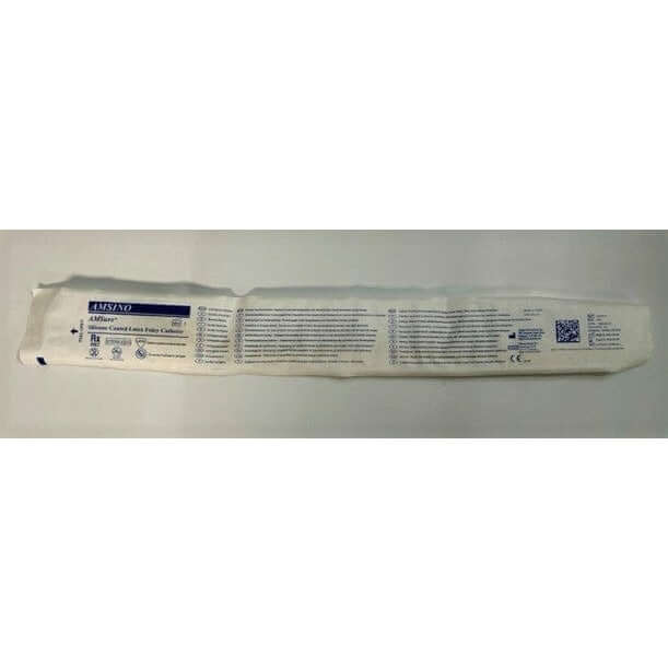 Amsino AMSure Silicone Coated Latex Foley Catheter AS41014 (10ea/Box)