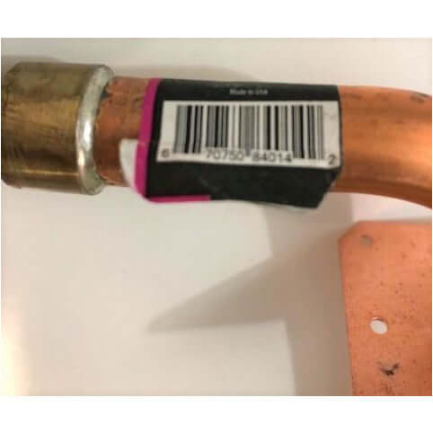 Apollo PEX-A Stubout with Ear 1/2" x 8"