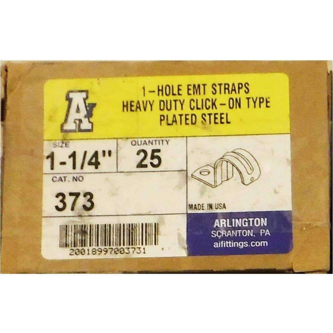 Arlington 373 1-Hole EMT Straps 1 /14" (25 Pack)