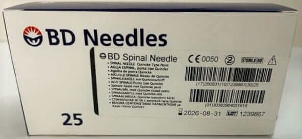 405161 Spinal Needle 22G x 1.5" (25-Pack)