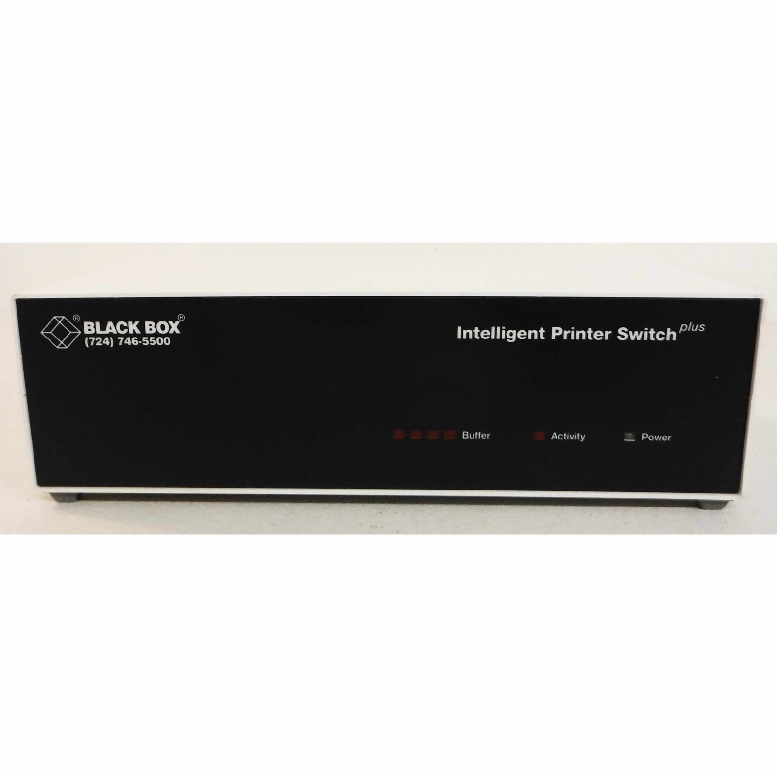 Black Box Intelligent Printer Switch, 6-Port, Model PS+6P for Reliable Sharing