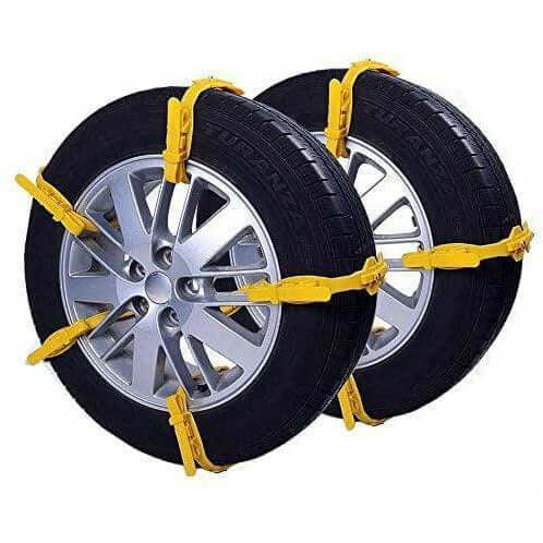 BPS product Car Snow Chains Snow Tire Chains Universal Size Fit Automobiles Rim 13"-22"