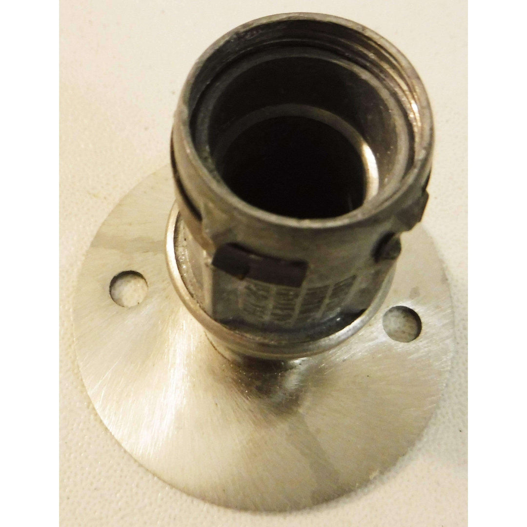 Component Hardware Group Stainless Steel Flanged Foot Insert for 1-5/8" Round Tubing 16GA