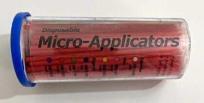 Disposable Micro Applicators, Regular, Orange MB-1102 (100 pcs)