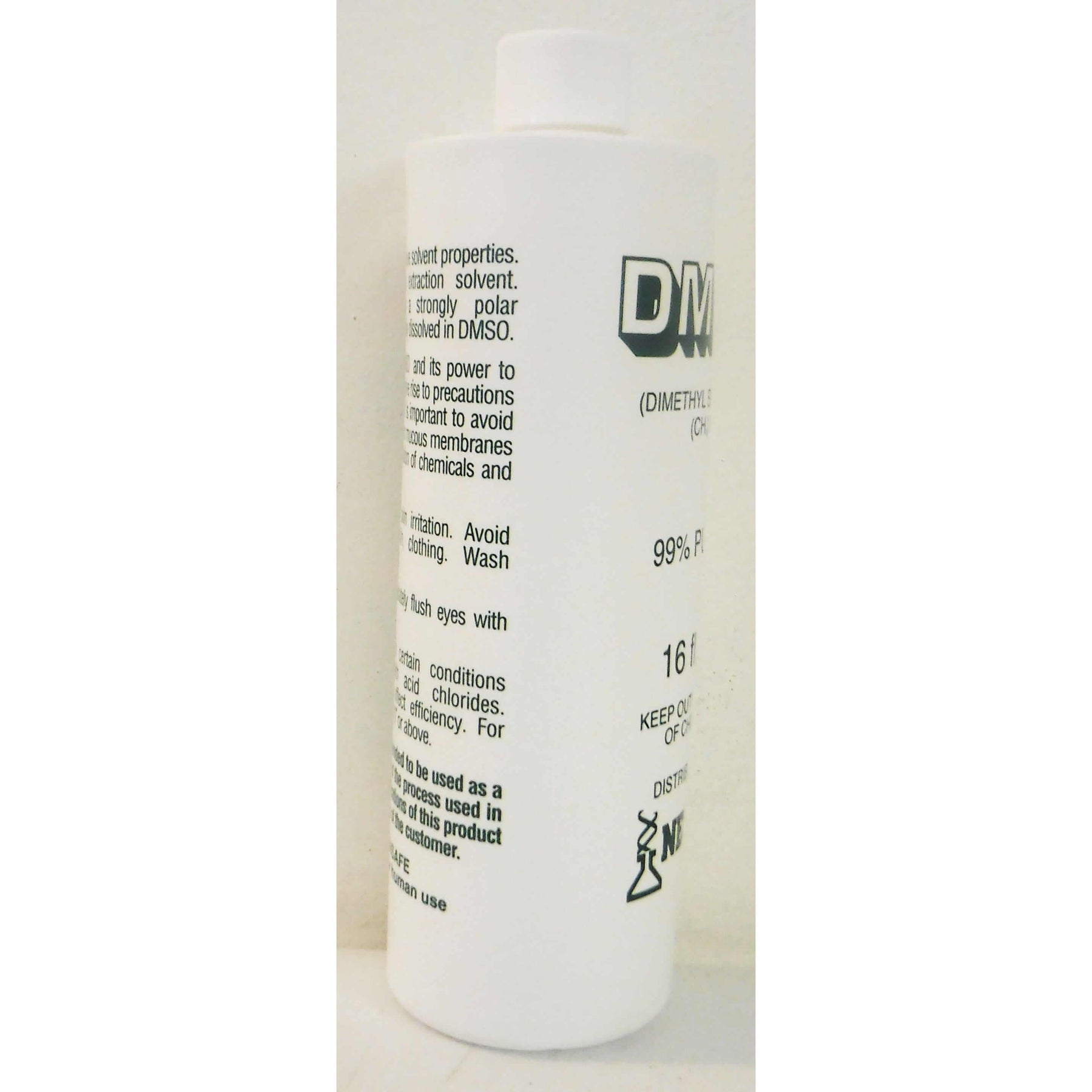 DMSO Dimethyl Sulfoxide 99% Purity 16 oz