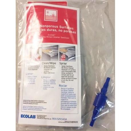 Ecolab SaniSave Spray Bottle Filler Install Kit