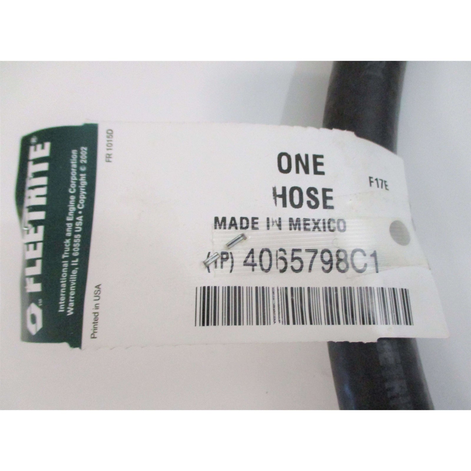 Fleetrite Hose, Dep Coolant Supply Hose 3592685C1