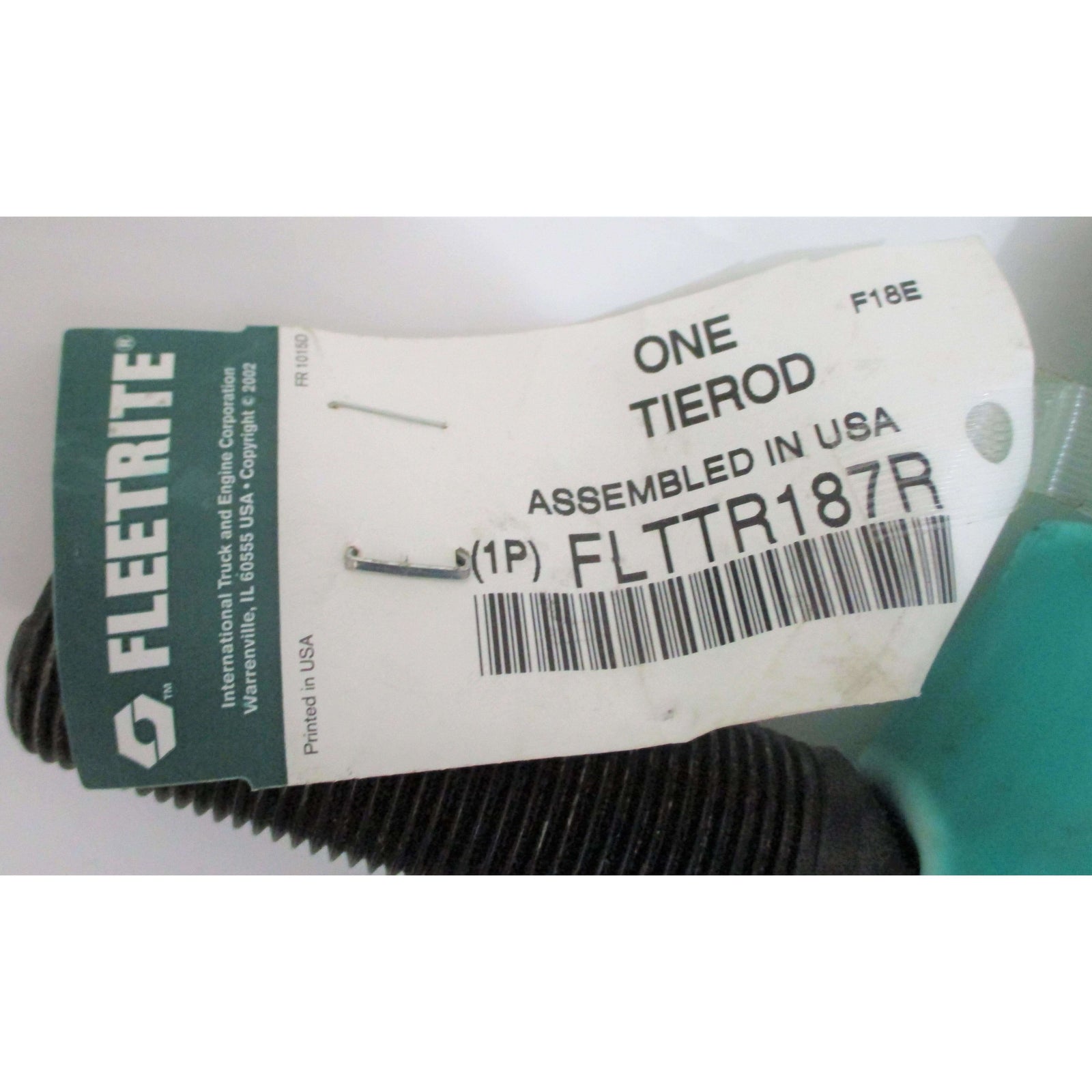 Fleetrite Tie Rod End, FLTTR187R