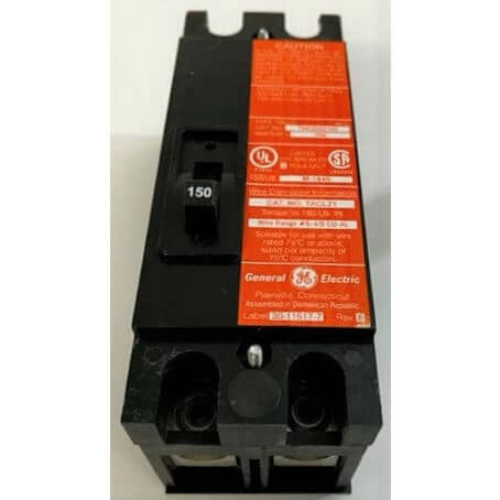 General Electric TMQD22150 150 amp 2pole GE Main Circuit Breaker