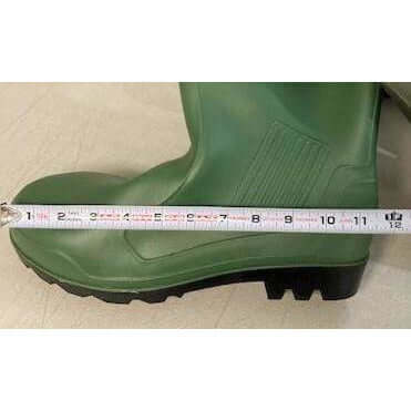Hisea FishingSir NylonPVC Chest Waders Adult Body Size 46 & Boot Size 13, Green