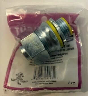 Hubbell-Raco Liquid Tight Straight Connector 1/2" Connector (15 Pack)