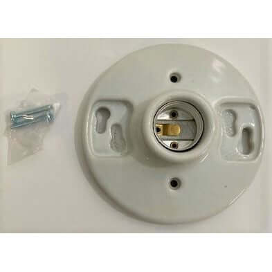 Legrand-Pass & Seymour 272CC18 Porcelain Lampholder (Lot of 3)
