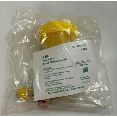 LSL Non-Sterile Urine Collection Kit 1568 (50-Pack)