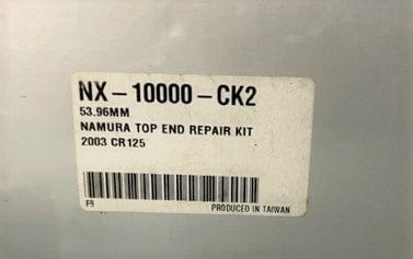 Namura Top End Repair Kit NX-10000-CK2 Top End Repair Kit for 2003 CR 125 - 53.96MM