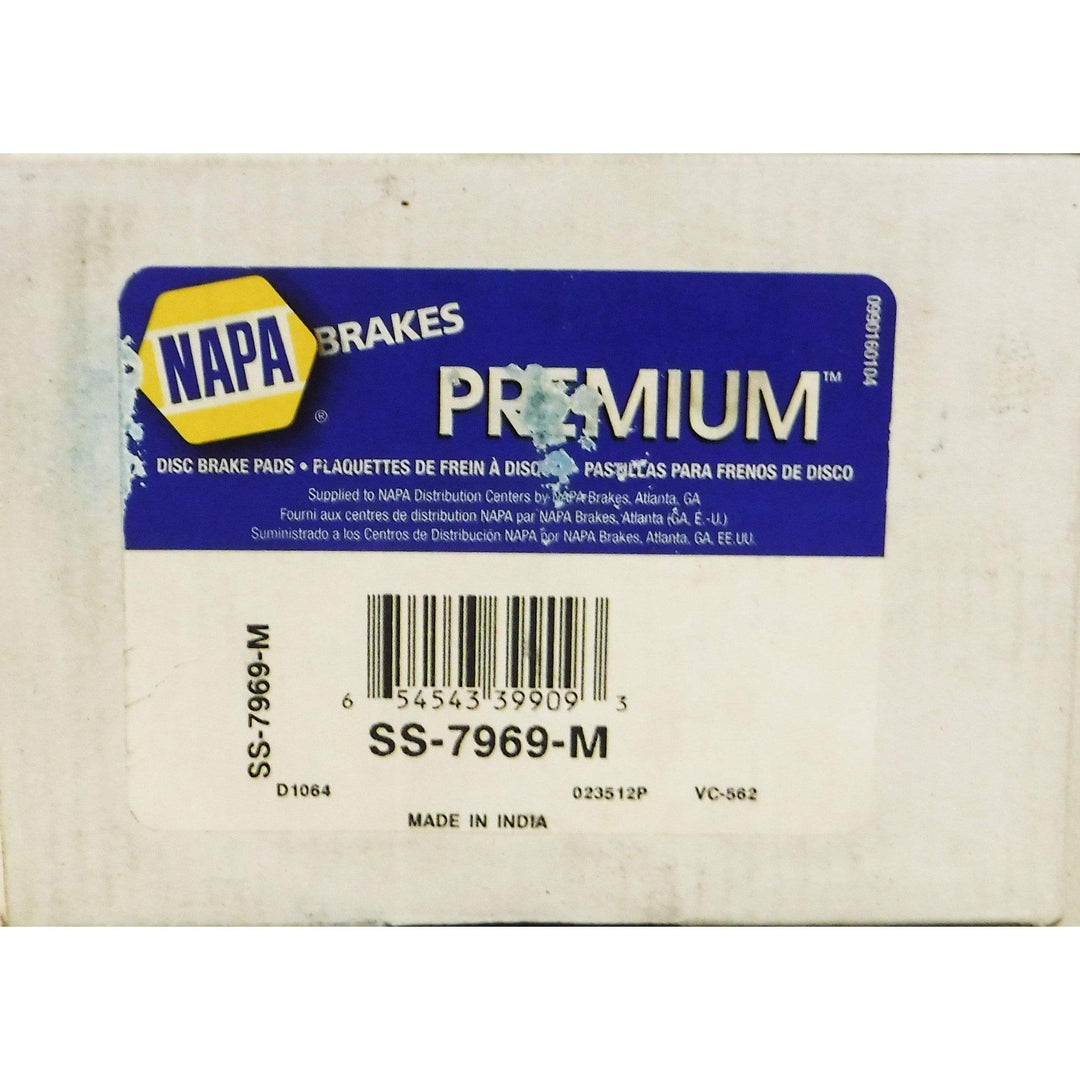 NAPA Premium Disc Brake Pad Set SS-7969-M