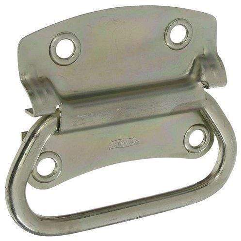 Chest Handles, 3-1/2 inch, zinc plated for durability, ideal for chests, toolboxes, and furniture applications.