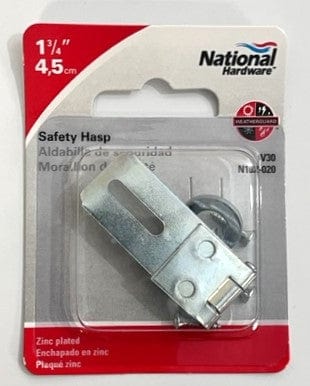 National Hardware N102-020 V30 Safety Hasps 1-3/4" Zinc plated