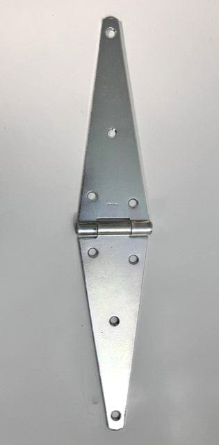 National Hardware N127-878 Heavy Strap Hinges 10" Zinc plated