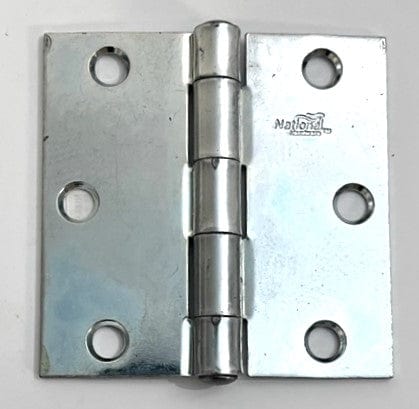 National Hardware N140-509 Broad Hinges 3" Zinc plated