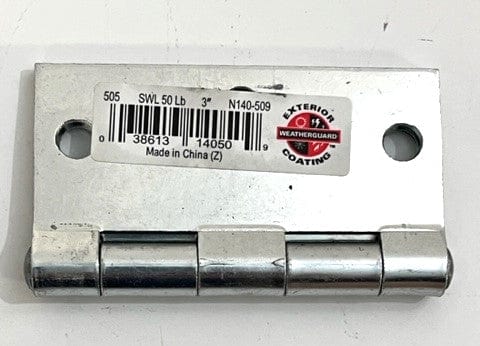 National Hardware N140-509 Broad Hinges 3" Zinc plated