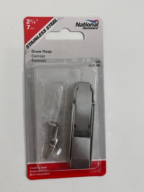 National Hardware N211-045 Draw Hasp 2-3/4"