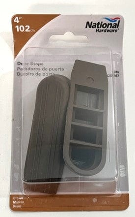 National Hardware N225-987 Door Stop 4"