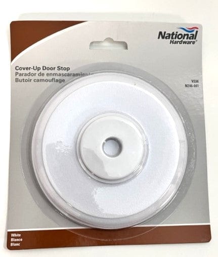 National Hardware N246-041 V336 Plastic Wall Door Stop