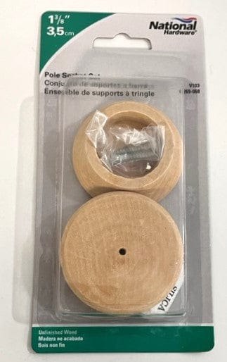 National Hardware N269-068 Pole Socket Set 1-3/8"