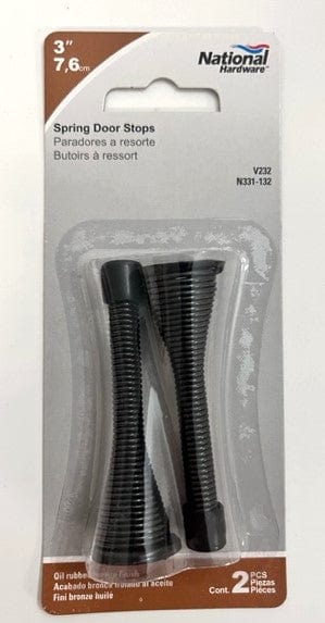 National Hardware N331-132 V232 Spring Door Stops (2-Pack)