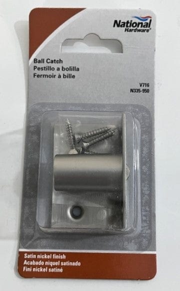 National Hardware N335-950 V716 Ball Catch 1" x 2-1/8"