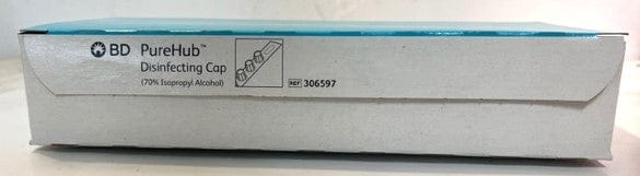 PureHub 306597 Disinfecting Cap (300-Pack) ensures sterile protection for needleless connectors.