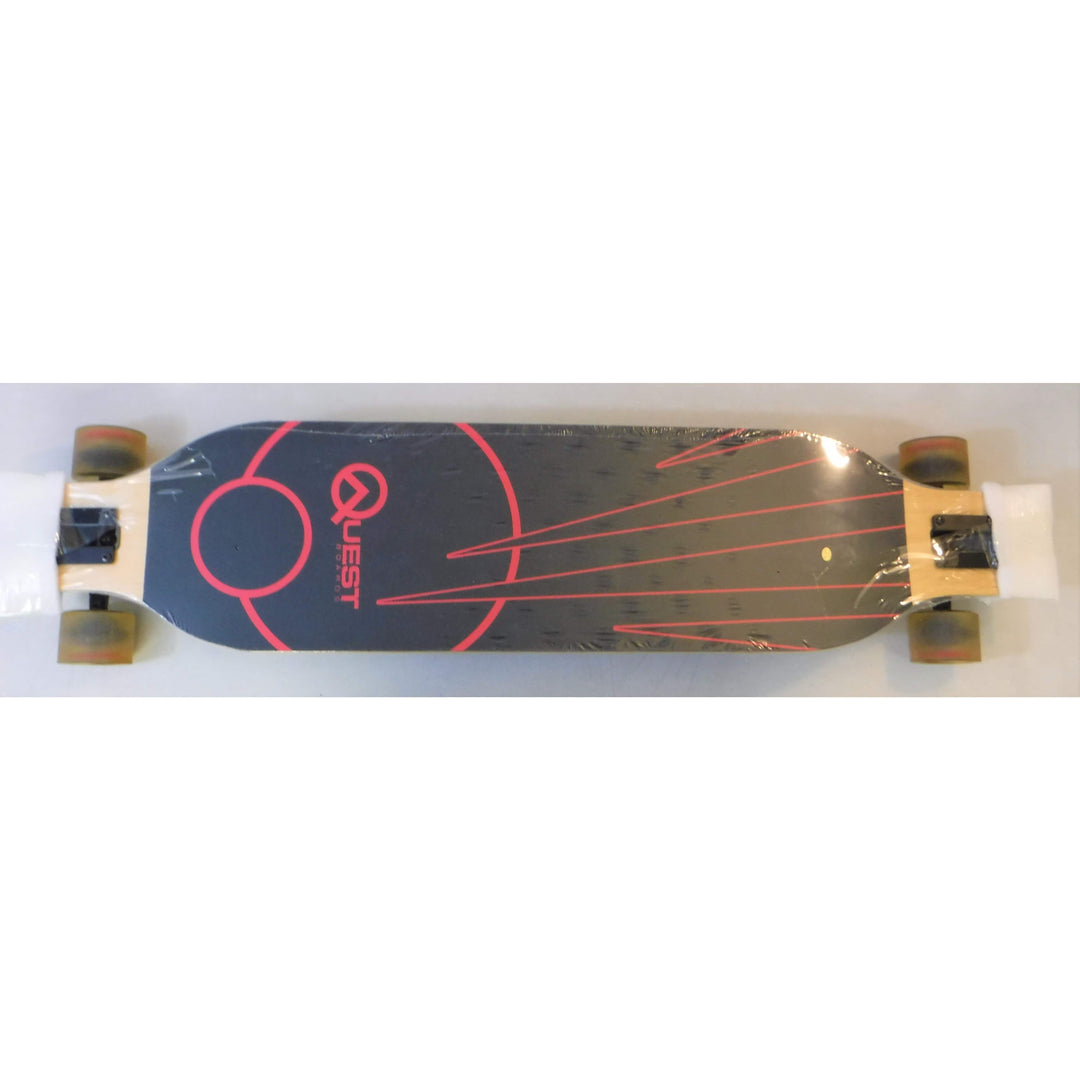 Quest Made In Mars Red Planet 41" Downhill Slot-through Performance Skateboard