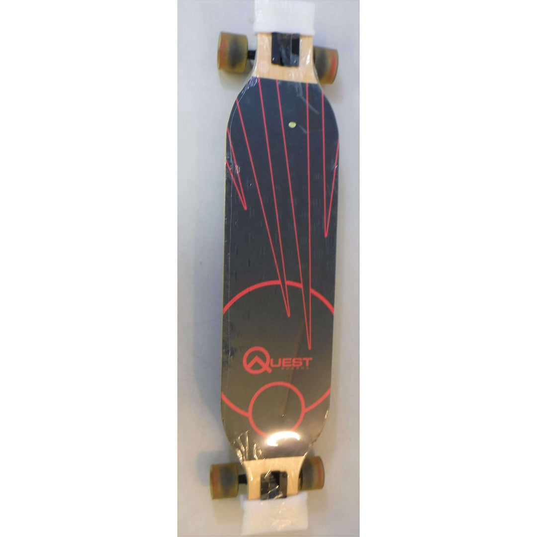 Quest Made In Mars Red Planet 41" Downhill Slot-through Performance Skateboard