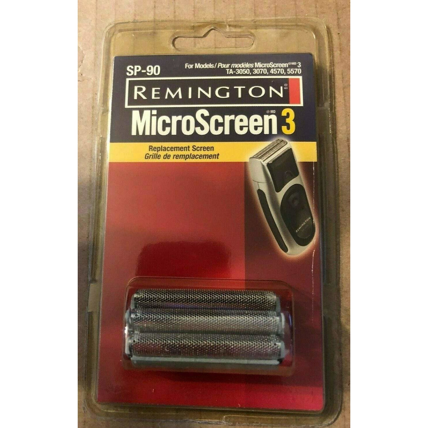 Remington MicroScreen 3 Sp-90 Shaver Replacement Screen SP90