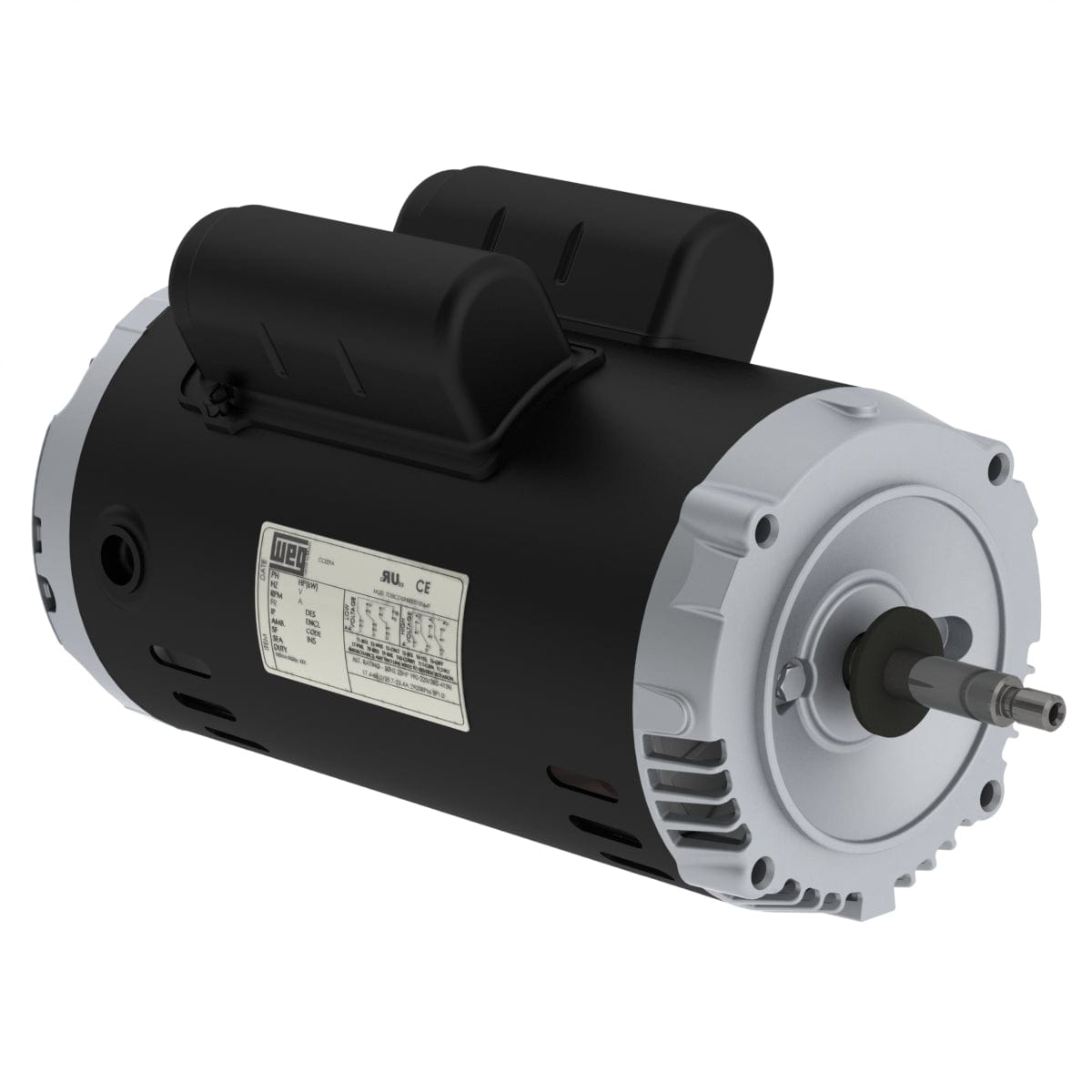 Rolled Steel Jet Pump - J type 2 HP 2P 56J 1Ph 115/208-230 V 60 Hz IC01 Footless