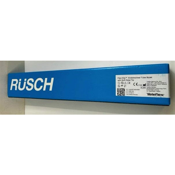 Rusch Flexi-Slip Endotracheal Tube Stylet 14Fr 4.7mm, (20-Pack) 502507