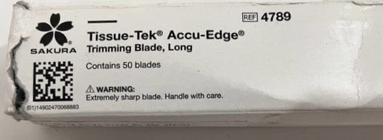 Sakura Tissue-Tek Accu-Edge 4789 (50-Pack)