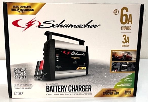 Schumacher Fully Automatic Battery Charger 6A Charge / 3A Maintain