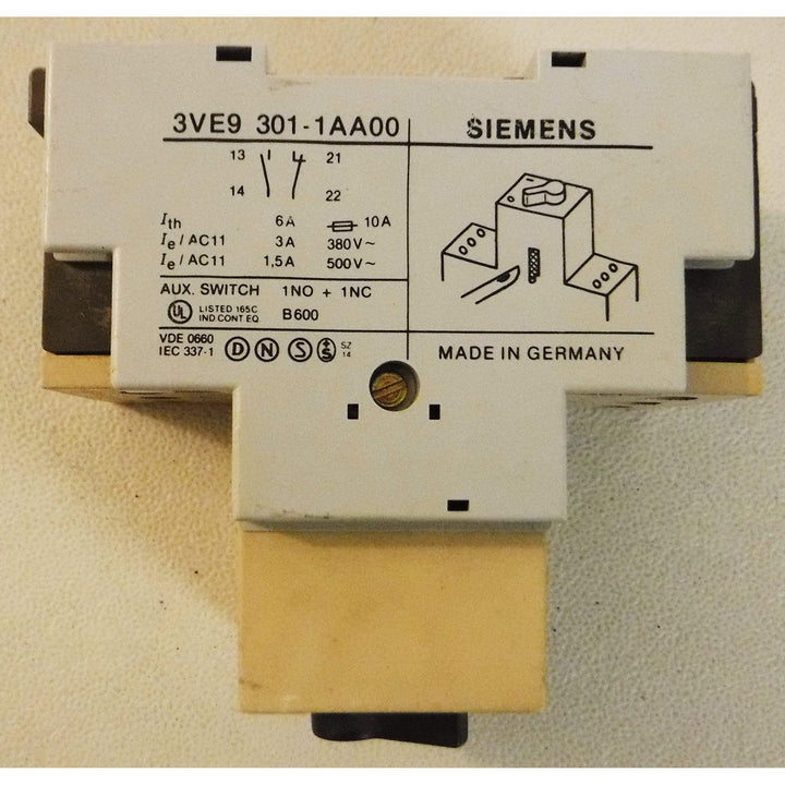Siemens Starter Protector 3VE3000-2PA00/3VE9301-1AA00 *