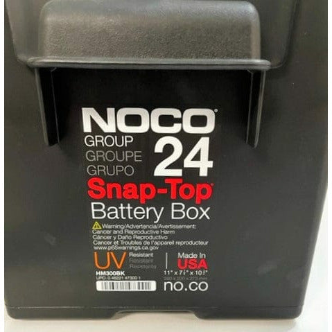 Snap Top Battery Box Group 24 HM300BK