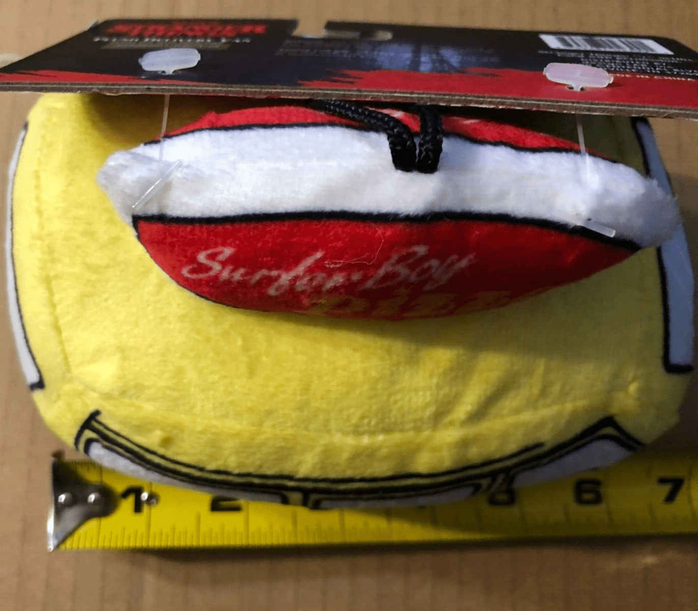 Stranger Things Surfer Boy Pizza Van Plush Dog Toy Squeakers
