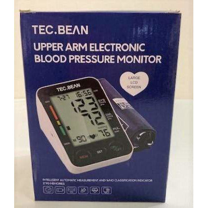 TEC.BEAN Automatic Upper Arm Electronic Blood Pressure Monitor