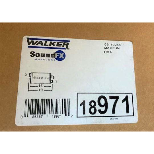 Walker Exhaust Muffler Direct Fit 18971