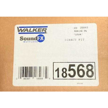 Walker Muffler Direct Fit 18568